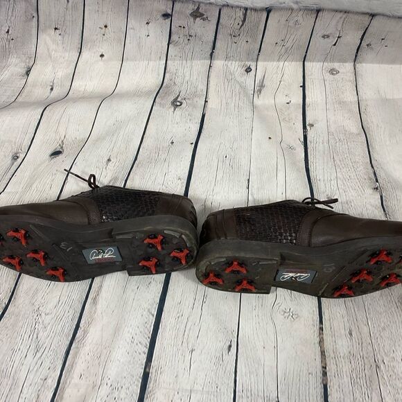 Arnold Palmer Legend  Leather Golf Shoes Size 11 - Picture 7 of 11